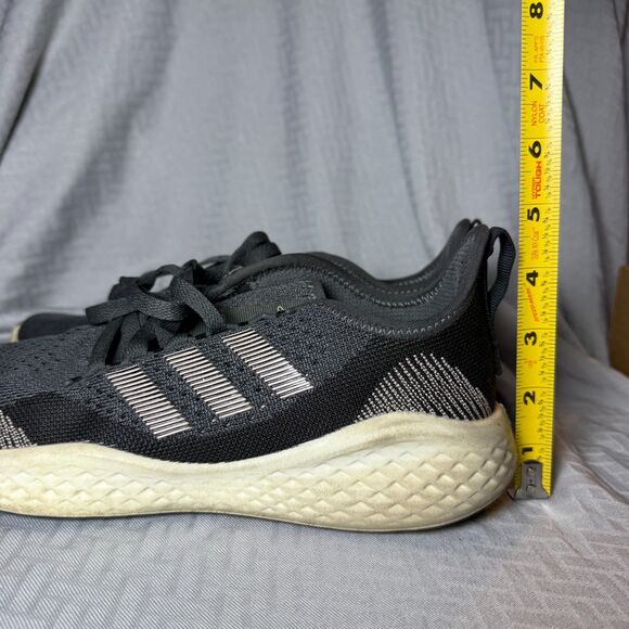 Adidas Fluidflow 2.0 Running Lace-Up Shoes Dark Grey Women's Sneaker Size 9 - Picture 10 of 10